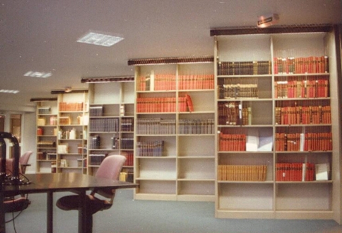 La salle de lecture de la Bibliothèque de l’Alliance